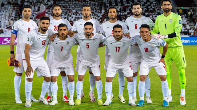 teamfoto voor Iran