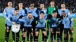 teamfoto voor Uruguay